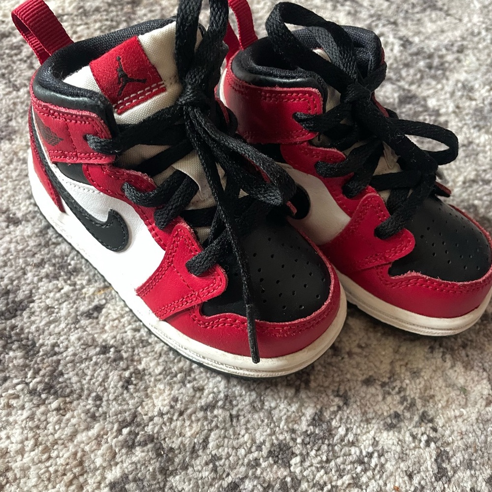 Toddler Jordan Red and Black